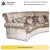 Import Luxurious Royal Style Home Furniture Living Room Sofa Set from Italy