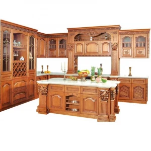 Luxury Bespoke American style designer kitchen for villa project