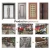 Import Luxury design high quality low price single double exterior security steel door from China