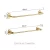 Import Luxury Solid Brass Single Towel Bars Antique Bar Towel For Bathroom Hardware from China