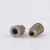 Import M6*13mm zinc alloy galvanized  furniture insert bushing D nut screw with internal thread from China