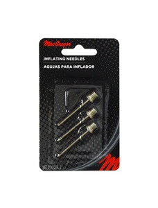 MacGregor ball inflation needle 3 pack toy accessory for all sporting good needs