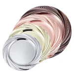 Made in China Charger Dish Plates Supplier OEM Stainless Steel Gold Charger Plates for Wedding