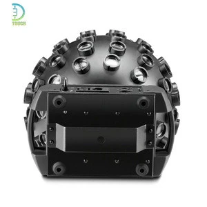 Magic Ball Show Stage Effect Light 12 watt Hex-colour RGBWA+UV LEDs to Project Beam with DMX Control Stage Effect Light