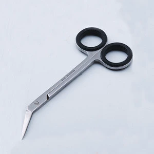 Manicure Pedicure Cuticle Arrow Point Jaws Curved Nail Scissors