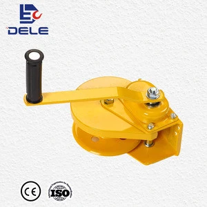 manual automatic brake Mini hand operated brake winch for sale