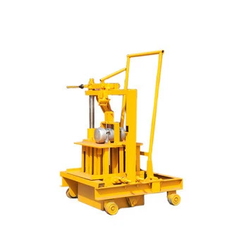 manual small diesel Vibrating soil hollow cement Laying Block concrete brick Making Machine price in Ghana
