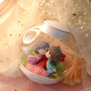 Manufacturer Wholesale Mothers Day and Valentines Day Gift Maglev Flower Intelligent LED Night Light Gifts