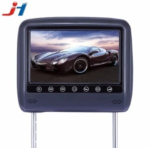 Mass 8 inch Headrest high quality With SD/USB/Wireless Game monitor with headset jack cooperated with SANSUI
