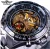 Import mechanical watch Top Brand Luxury gold wrist watch automatic mechanical watch from China