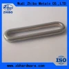 Metal hardware welded oval ring used for bag or clothes