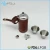 Import Metal Hip Flask set in #304 Stainless Steel Single Wall wine bottle with cups funnel and PU leather holder from China