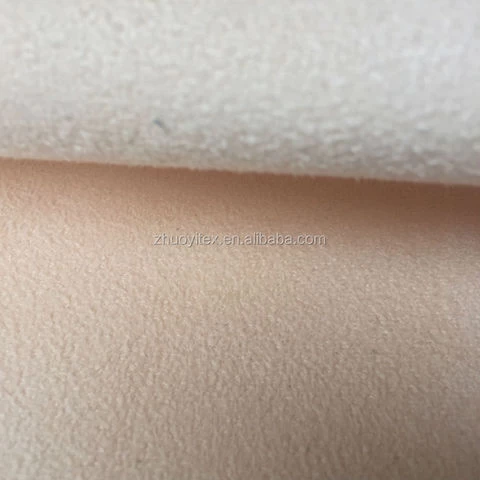 micro faux suede bond Compound fabric for fashion jacket