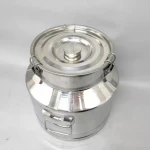 Milk production drawing kitchen oil storage vessel used dairy supplies milk pail