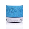 Mini Round Led Party Karaoke Disco Light Wireless BT Speaker With Microphone Stereo Sound For Promotion Business Gifts