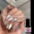 Import Misscheering Shiny 9D Wide Cat eyes Magnetic Gel Polish Bright Silver UV Gel Enamel Lacquer  Polly Gel pretty  nail Varnish from China