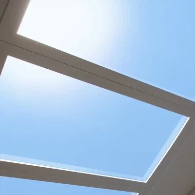Modern Bedroom Home Ceiling Lights Smart Recessed Artificial Sunlight Skylight Blue Sky LED Commercial Panel Light