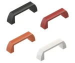 Modern Black Handle Featuring Smooth Hinge