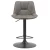 Import Modern cheap square 360 swivel velvet kitchen counter bar stool bar chair from China