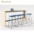 Import Modern counter nordic velvet seat iron base high bar stool chairs from Hong Kong