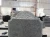 Import Modern design grey granite with flower carving with vases monument tombstone and headstones from China