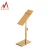 Import Modern gold polished metal height adjustable shoe display stand from China