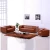Import modern pu leather wooden frame office sofa design from China