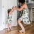 Mommy and Me Outfits Floral Mother Daughter Mini Dress Family Matching Clothes Parent Child Outfits Girls Mom Mini Dress Summer