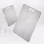 MOQ 1 piece chopping block board set stainless steel cutting board