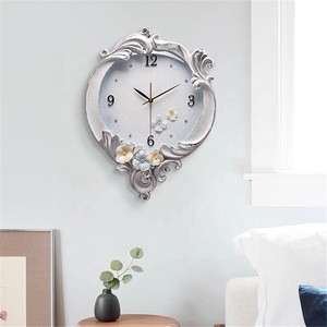 Most Popular Resin Material Wall Clock, Classical Resin Craft Personalized Wall Clock