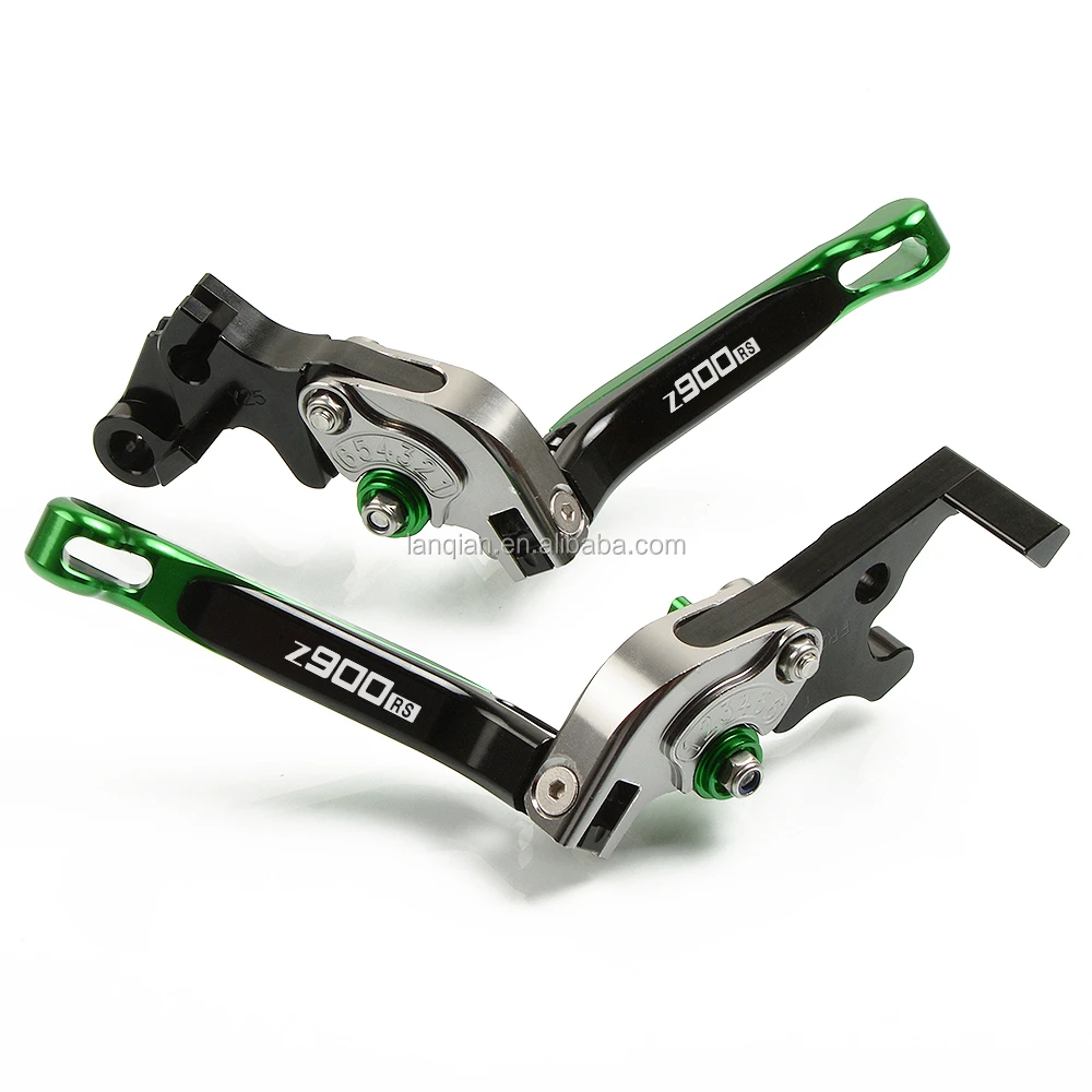 Motorcycle CNC Aluminum Adjustable Folding Extendable Brake Clutch Levers For Kawasaki Z900RS