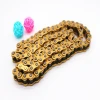 motorcycle parts golden color 428H 132L links motorcycle chain