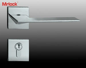 Mrlock Polished Satin stainless steel Furniture Hardware Square SS304 Handle for Door