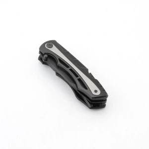 MT-1011 Black Stainless Steel Outdoor Pocket Multi Tool Multitool Knife Pliers