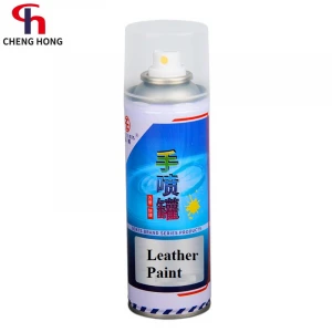 Multi colors aerosol bulk leathers patent repair car interior care refinish leather spray paint