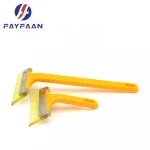 Multi-functional snow shovel Ice scraper water squeegee with big soft blade,does no harm to your car