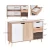 multicolor mdf particle board custom Wooden storage Dressers furniture living room cabinets