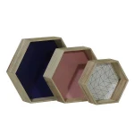 my China Eco Friendly Wood Beads Hanging Wooden Wall Shelf