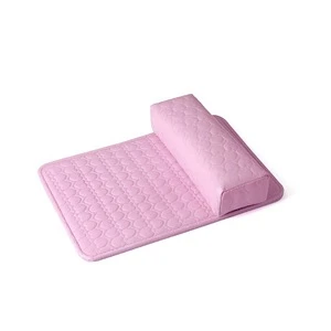Nail Arm Rest PU Leather Sponge Hand Arm pillow Rests Cushion for nail table easy clean soft durable nail art tools 8 colors