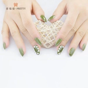 Nail jewelry decoration 3d diy finger nails artificial fingernails tips wholesale  nails supplier