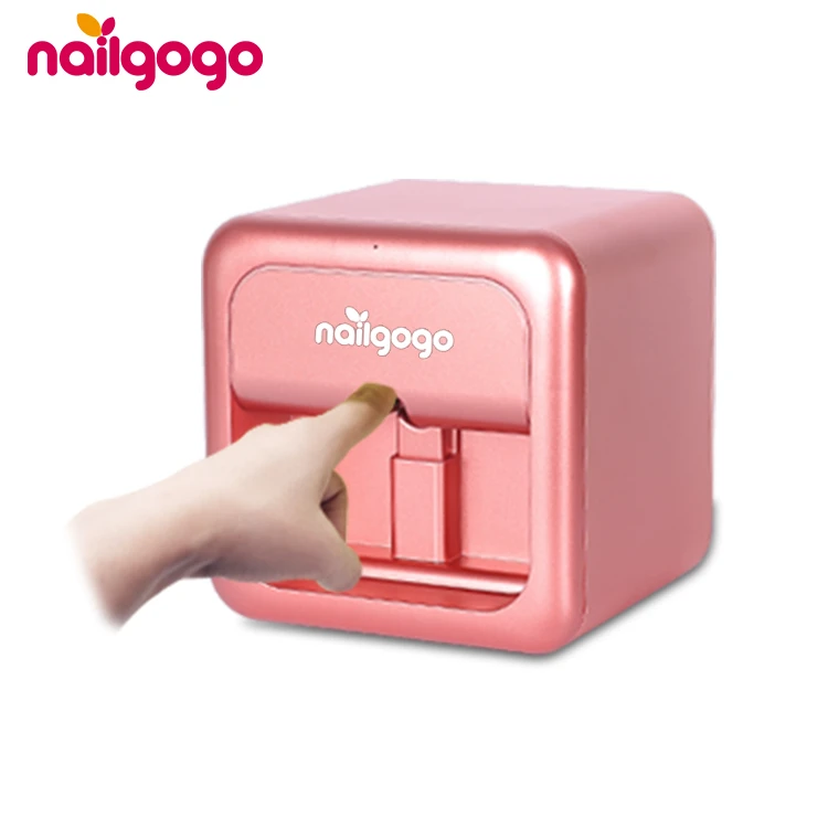 Nailgogo 3D Nail Art Printer Machine Stamping Impressora De Unhas DIY Designer Mobile Phone Picture Nail Printer