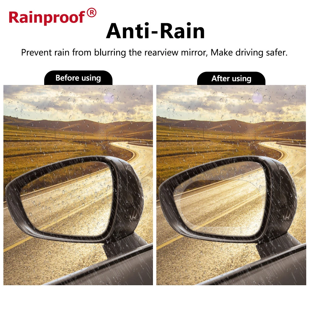 Nano Auto Car Motorcycle Rearview Mirror Anti Fog Film Helmets Rainproof Waterproof Bathroom Mirror Screen Protector