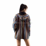 NAPAT Unisex hoodies woven cotton mandala pattern ZIP Hoodie