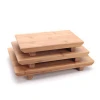 Natural Bamboo Wooden Serving Trays, Japanese Sushi Plates For Restaurant