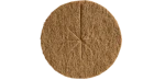 Natural Coir Mulch Ring for Weed Control