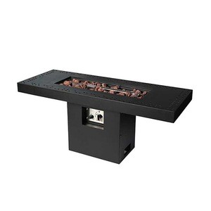 Natural Gas Steel Fire Pit Table