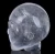 Import Natural hand carved aliens clear crystal skull for arts and crafts from China