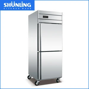 New 2 Doors Made In China Commercial Deep freezer refrigerator
