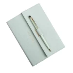 New 2022 factory custom planner printing manufacturer a5 daily journal notebook with pen holder