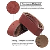 New Arrival 12Pcs 3X21 Inch Aluminum Oxide OEM Grit P40-240 Abrasive Sanding Belt